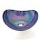 Ruvati 19 inch  Murano Glass Art Vessel Seashell Decorative Pattern Bathroom sink Celestial Blue RVB3042 - alternate 4